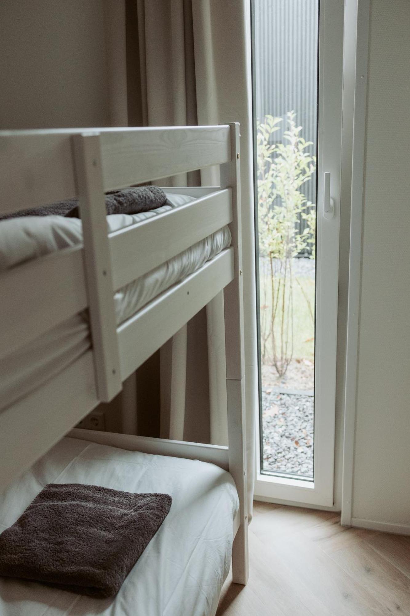Luxe Lodge 'Bold' Nabij Bos En Veluwemeer - 4 Pers 埃尔默洛 外观 照片