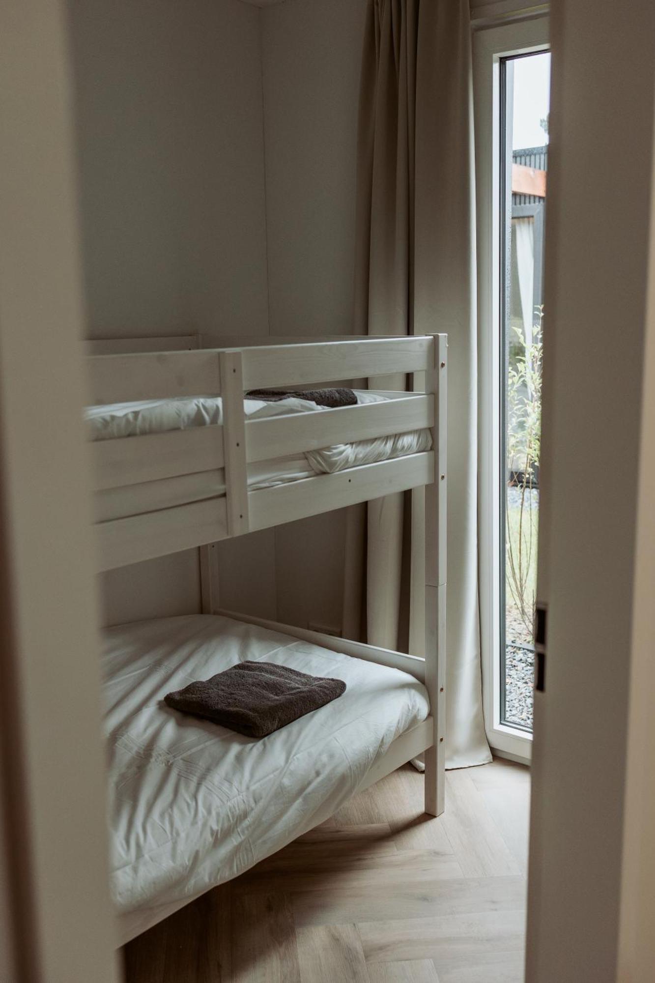 Luxe Lodge 'Bold' Nabij Bos En Veluwemeer - 4 Pers 埃尔默洛 外观 照片