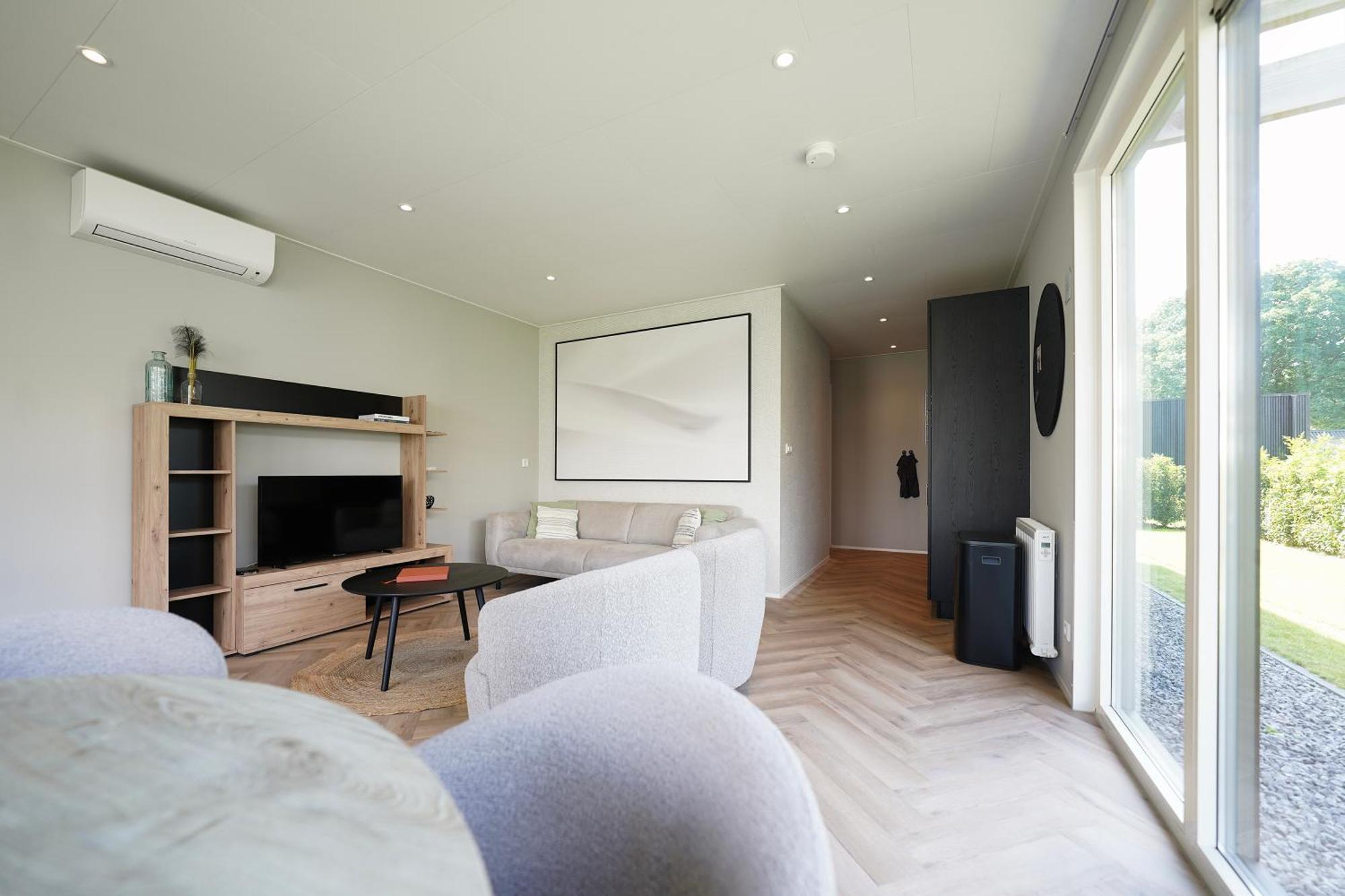 Luxe Lodge 'Bold' Nabij Bos En Veluwemeer - 4 Pers 埃尔默洛 外观 照片