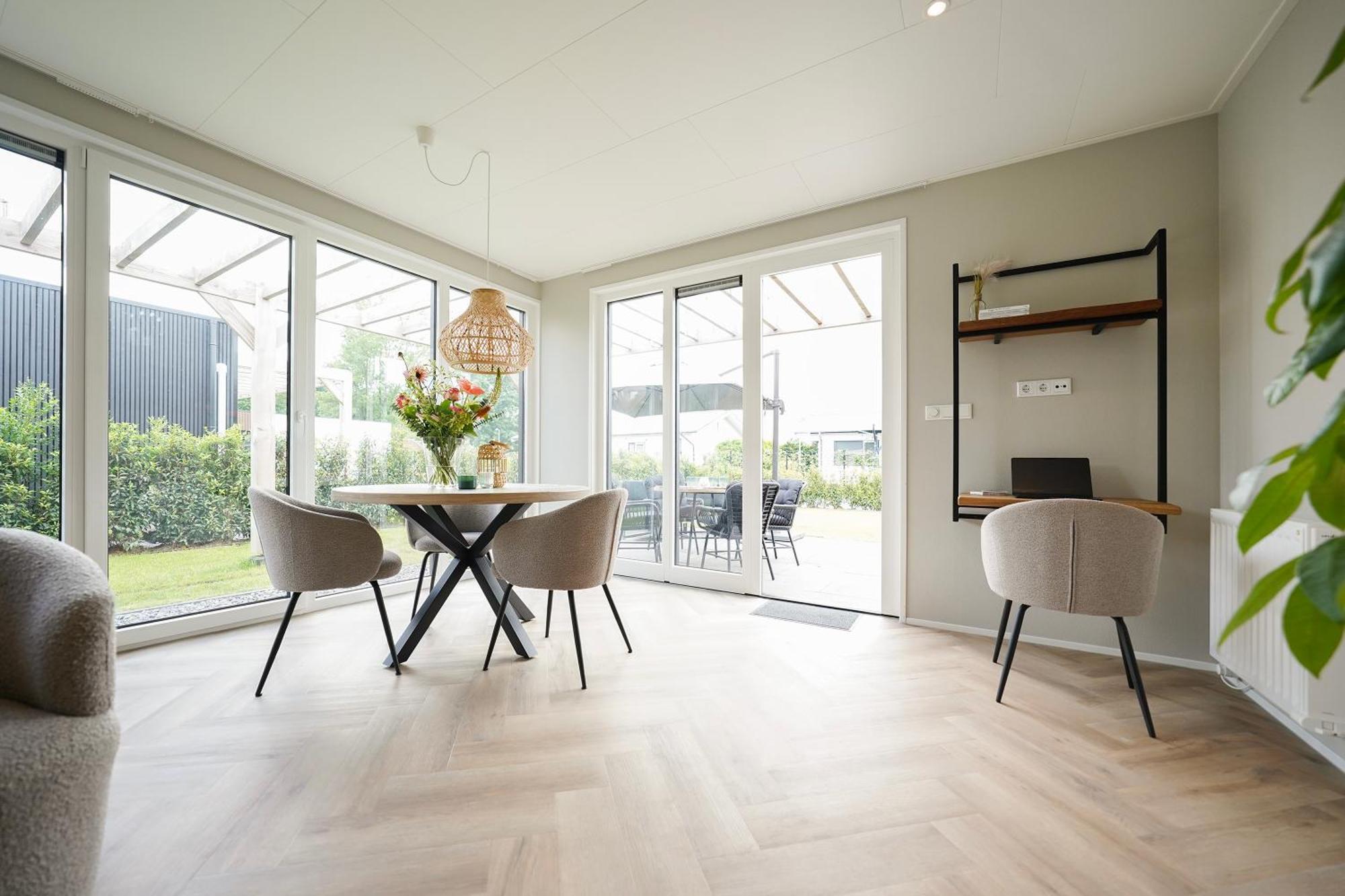 Luxe Lodge 'Bold' Nabij Bos En Veluwemeer - 4 Pers 埃尔默洛 外观 照片