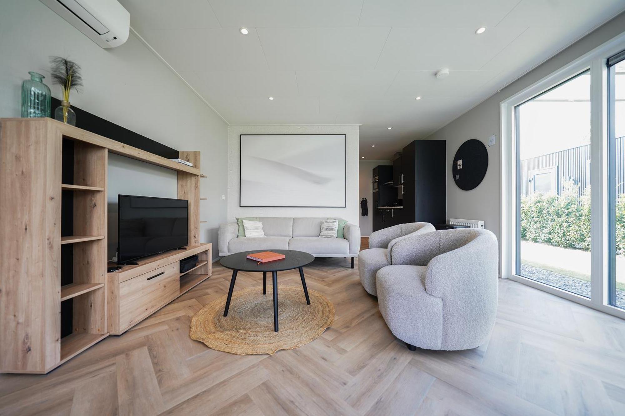 Luxe Lodge 'Bold' Nabij Bos En Veluwemeer - 4 Pers 埃尔默洛 外观 照片