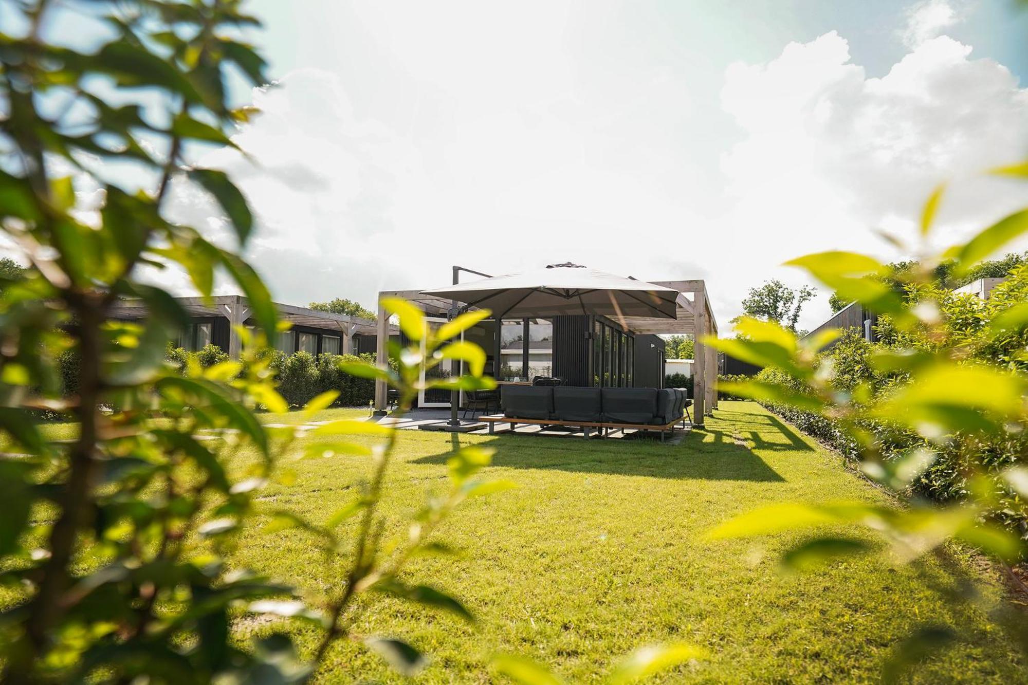 Luxe Lodge 'Bold' Nabij Bos En Veluwemeer - 4 Pers 埃尔默洛 外观 照片