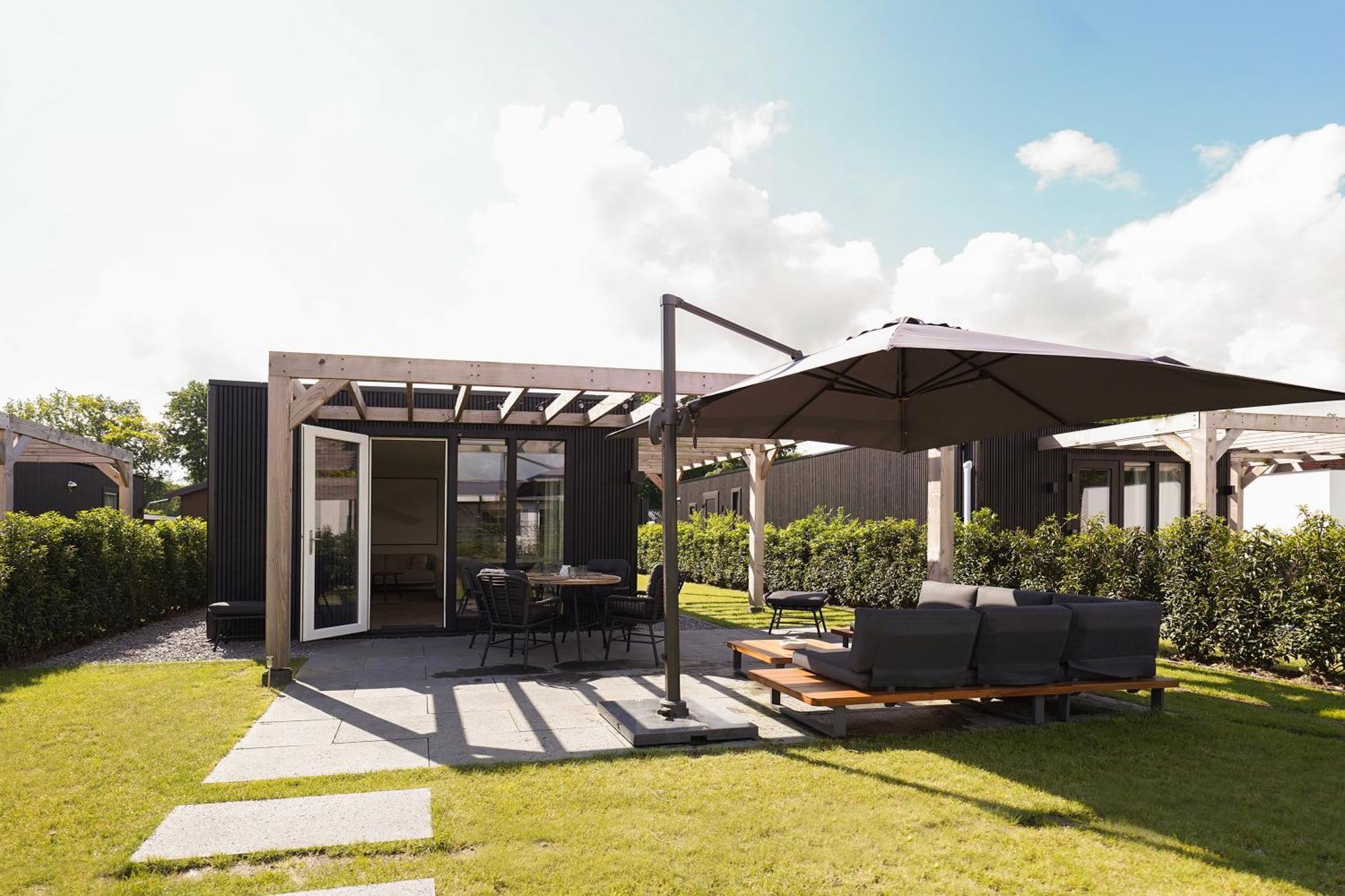 Luxe Lodge 'Bold' Nabij Bos En Veluwemeer - 4 Pers 埃尔默洛 外观 照片